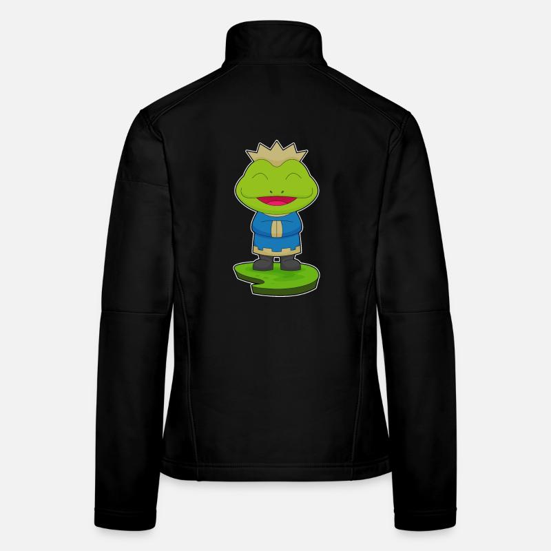 Frosch Krone Frauen Softshelljacke