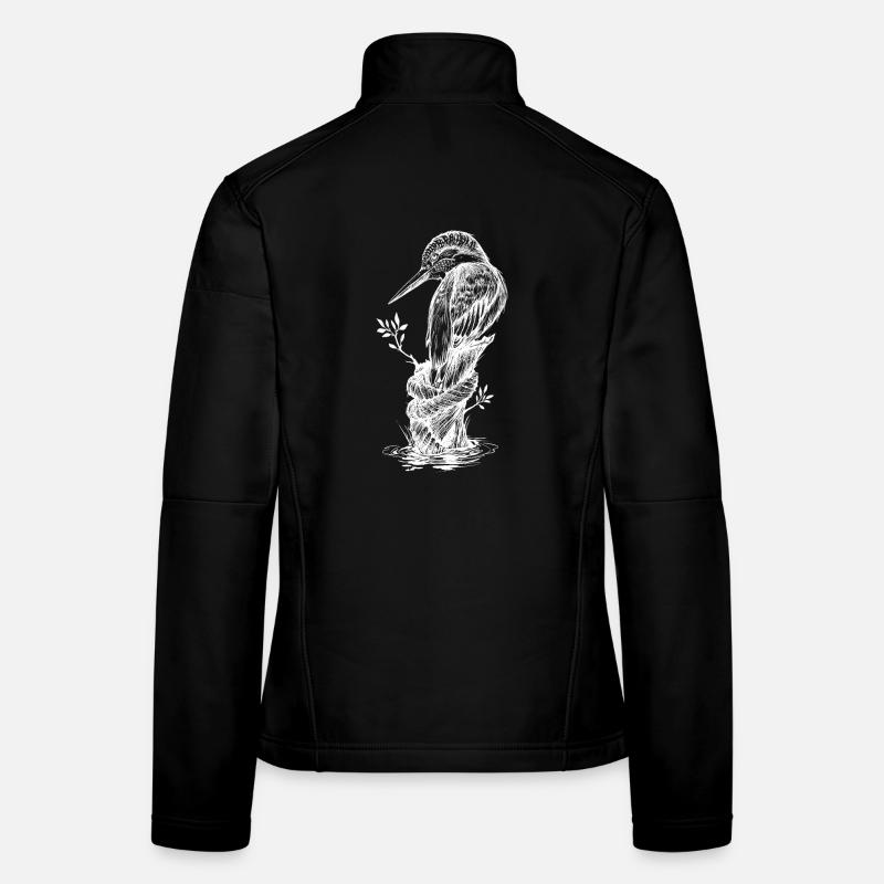 Martin-pêcheur Inversion Veste en tissu softshell Femme