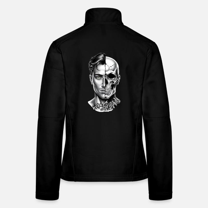 Existence Duality (be or not to be) - Frauen Softshelljacke - Schwarz