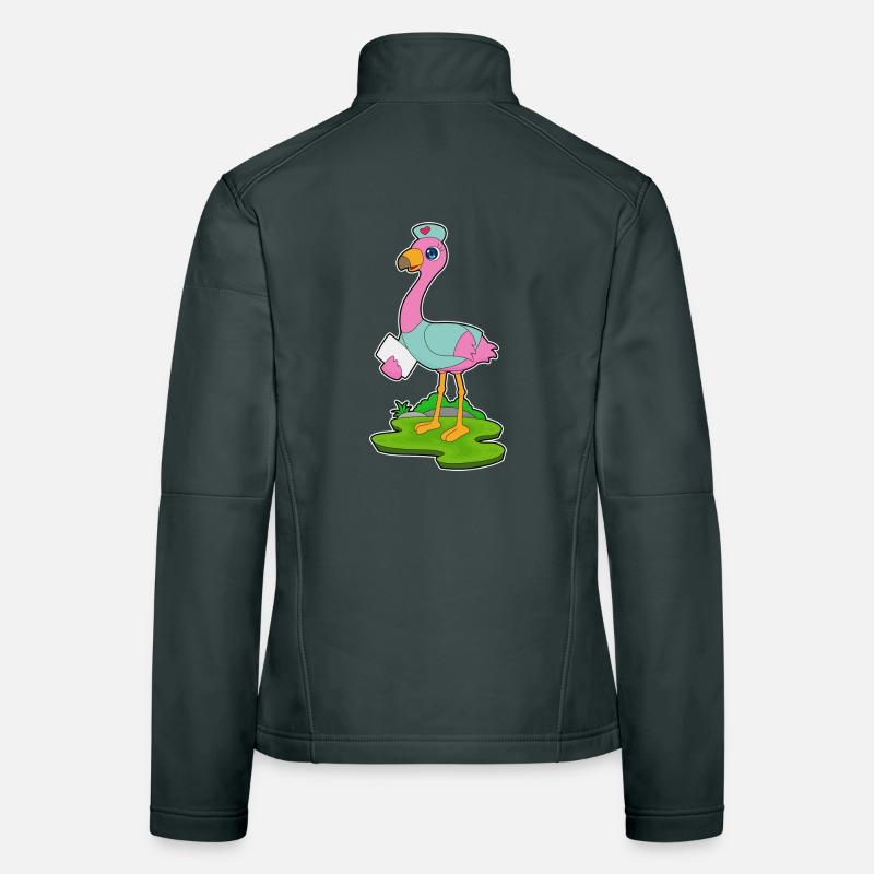 Flamingo Nurse Women's Softshell Jacket