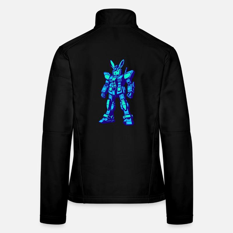Mecha Rabbit III Frauen Softshelljacke