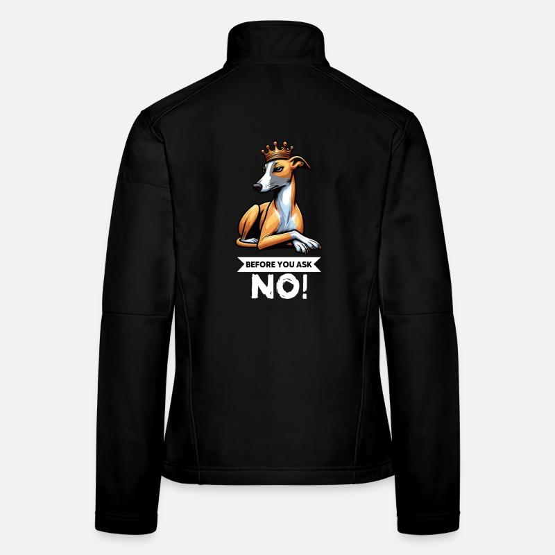 Before You Ask Whippet Windhund Whippets Windhunde Frauen Softshelljacke