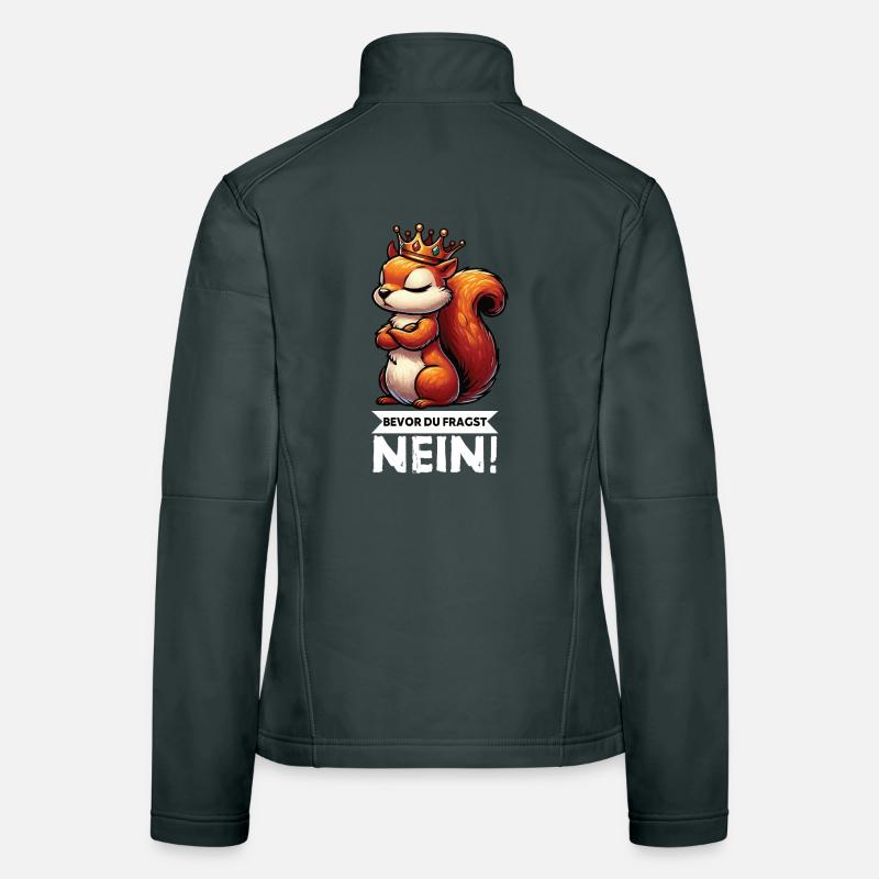 Before You Ask Squirrel Squirrel Rodents Women's Softshell Jacket