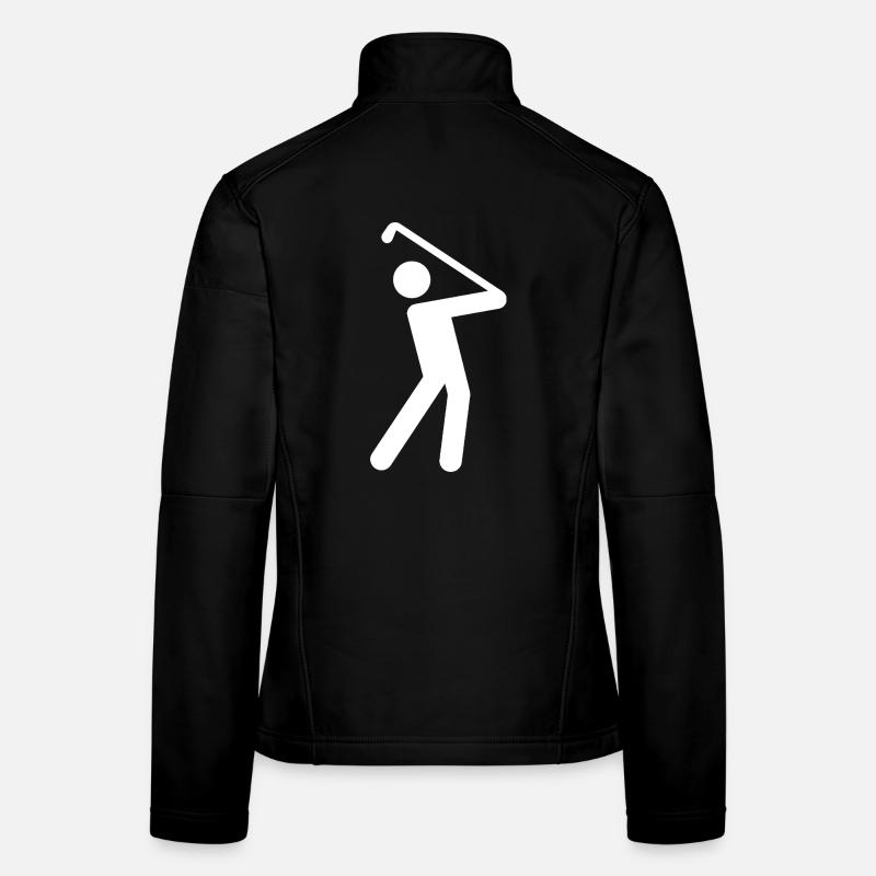 golfe Veste en tissu softshell Femme