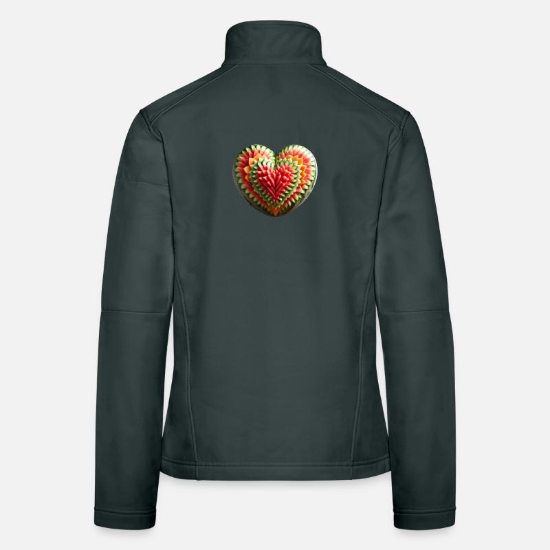 A melon heart Women's Softshell Jacket