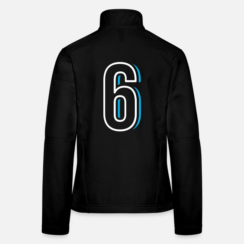 Numéro 6 - Six Veste en tissu softshell Femme