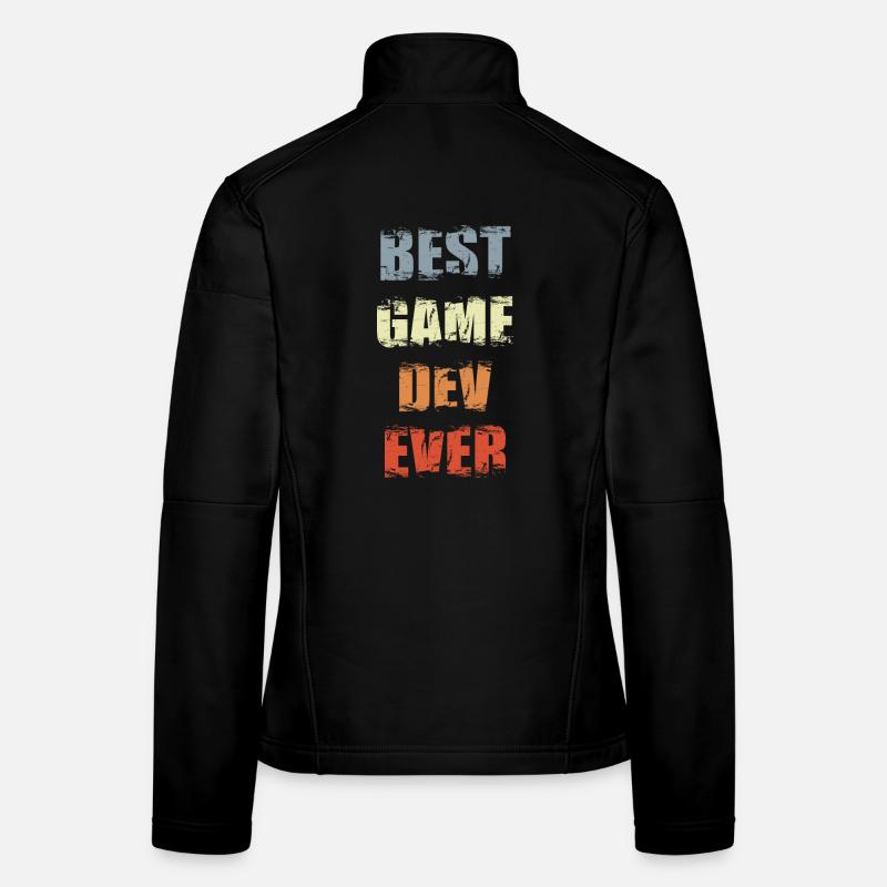 Développement de jeux de motivation Veste en tissu softshell Femme