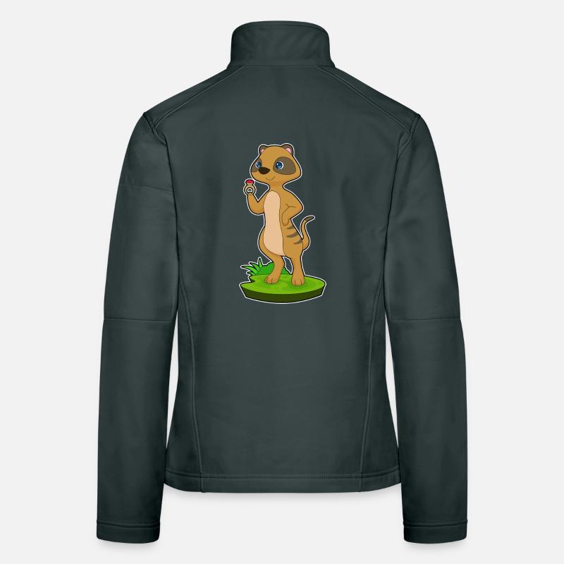 Erdmännchen Ring Frauen Softshelljacke