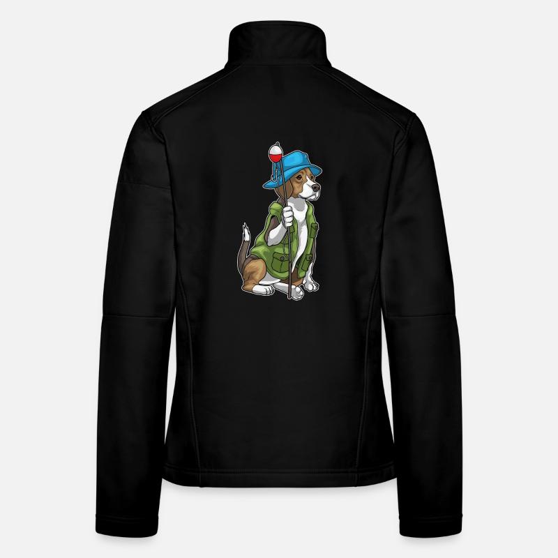 Canne à pêche pour pêche de pêche pour pêcheurs de pêche Veste en tissu softshell Femme