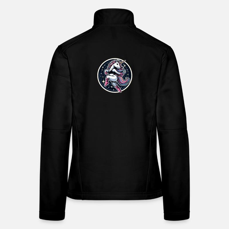 Einhorn Tanz Frauen Softshelljacke