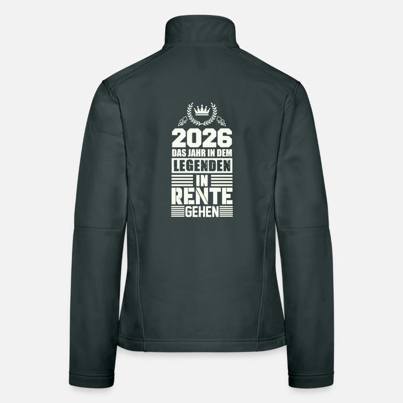 Legends to retire in 2026 Women's Softshell Jacket