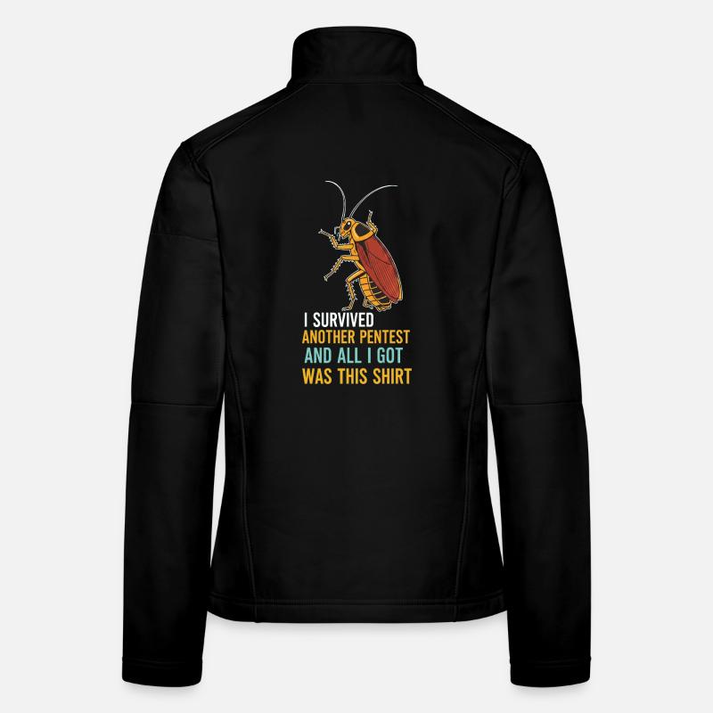 I Survived Another Pentest Kakerlake Frauen Softshelljacke