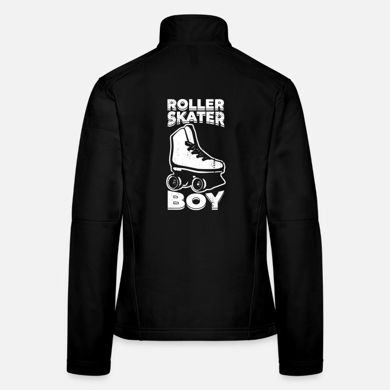 Roller Skater Junge Frauen Softshelljacke