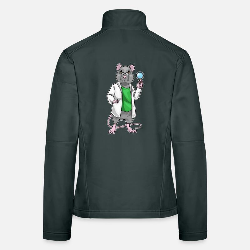 École des professeurs de sciences des rats Veste en tissu softshell Femme