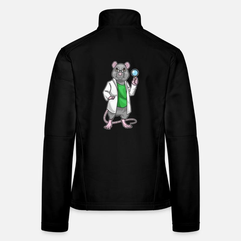 Rat Science Teacher School Women's Softshell Jacket