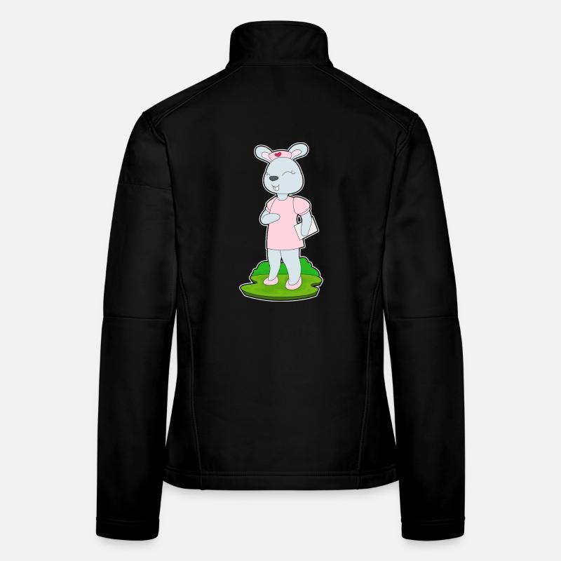 Hase Krankenschwester Frauen Softshelljacke
