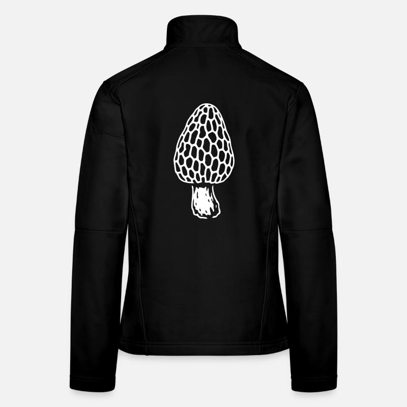 Morille - Cueilleur de champignons - Champignons - Dicton Veste en tissu softshell Femme