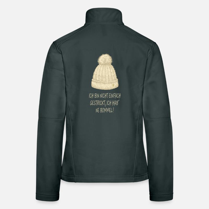 I've got a pompom – Winter Humor Hat Women's Softshell Jacket