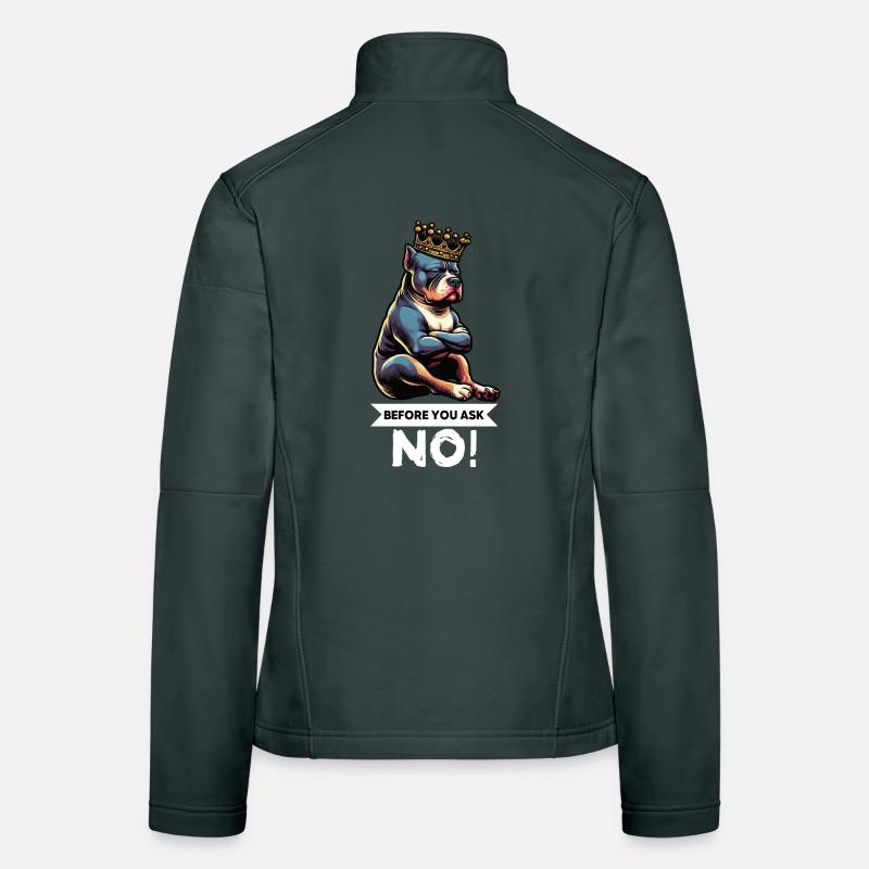 Before You Ask American Bully Bully Pit Bullys Women's Softshell Jacket