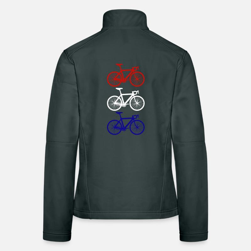 Cyclisme Cyclisme Pays-Bas Veste en tissu softshell Femme