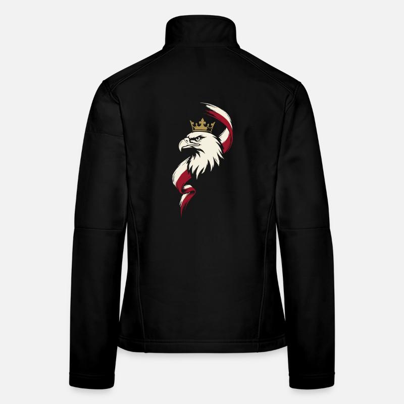 Polnische Adlerkrone Frauen Softshelljacke