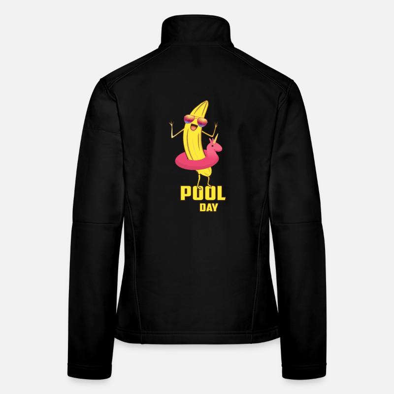 Banane Cool Pool Veste en tissu softshell Femme