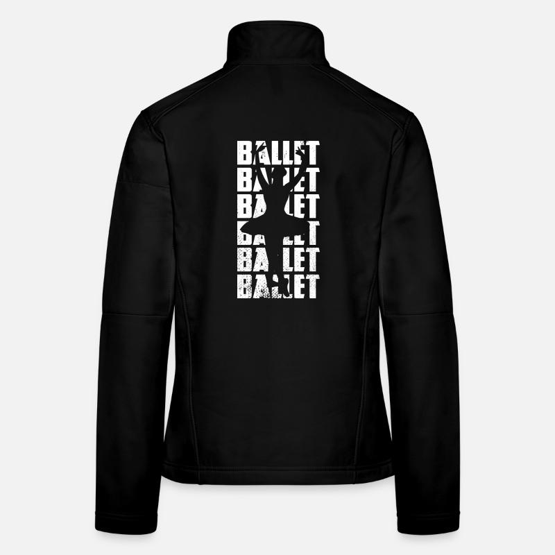 Drôle de ballet Veste en tissu softshell Femme