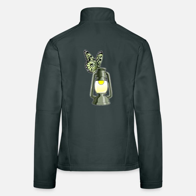 Butterfly Lantern Women's Softshell Jacket