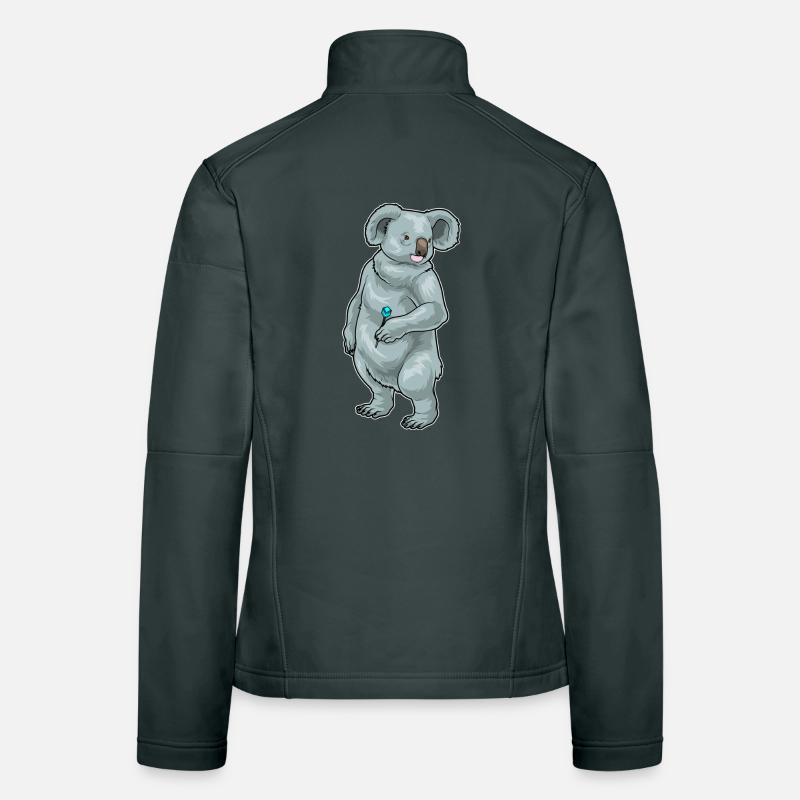 Koala Dart Dartpfeil Frauen Softshelljacke