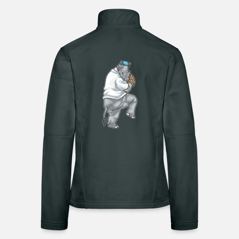 Rhino Baseball Gant de baseball Veste en tissu softshell Femme