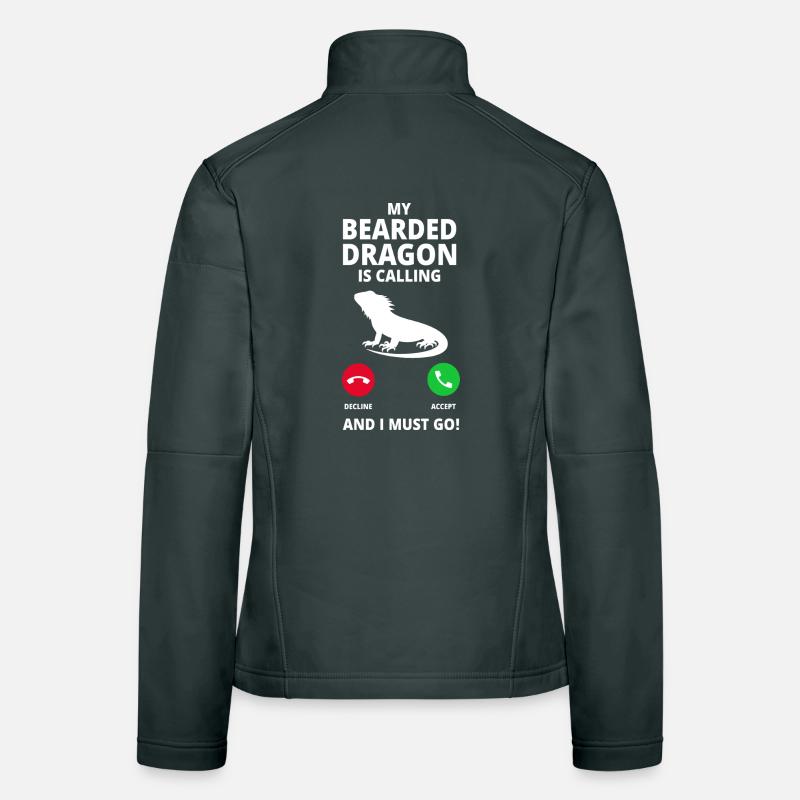 Bartagame Anruf Frauen Softshelljacke