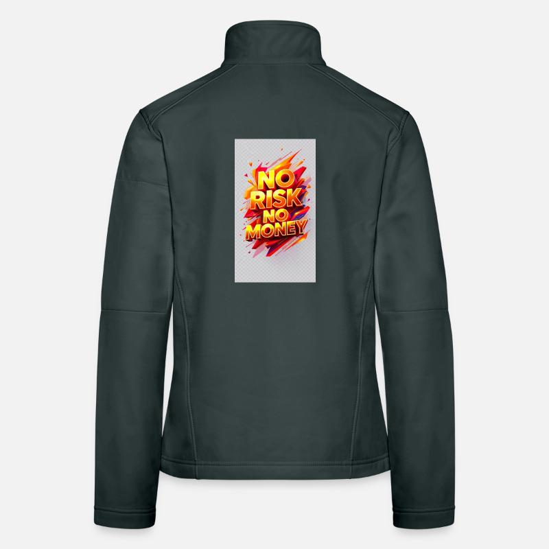 Pas de Risque Pas d’Argent Veste en tissu softshell Femme