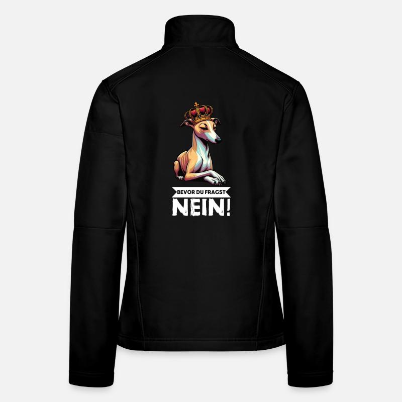 Bevor Du Fragst  Whippet Windhund Whippets  Frauen Softshelljacke