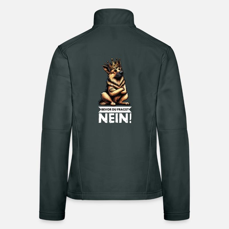 Bevor Du Fragst Deutscher Schäferhund Schäferhunde Frauen Softshelljacke