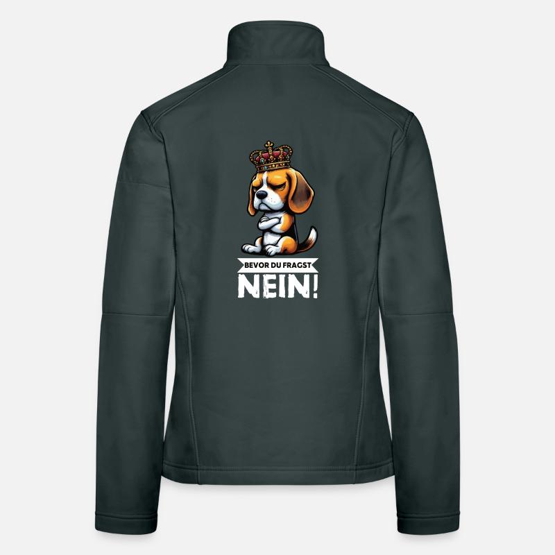 Avant que vous ne demandiez : Beagle Beagle Propriétaire de Beagle Holder Veste en tissu softshell Femme