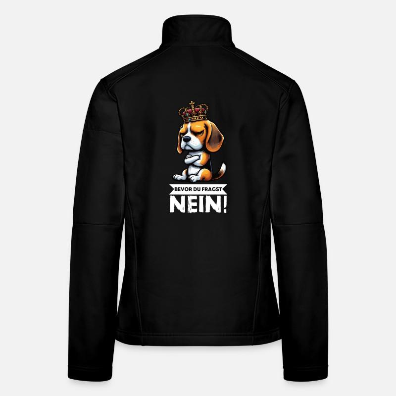 Avant que vous ne demandiez : Beagle Beagle Propriétaire de Beagle Holder Veste en tissu softshell Femme