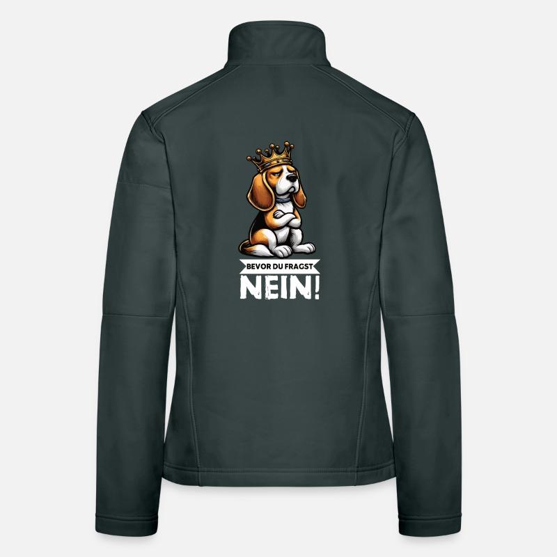 Avant que vous ne demandiez : Beagle Beagle Propriétaire de Beagle Holder Veste en tissu softshell Femme