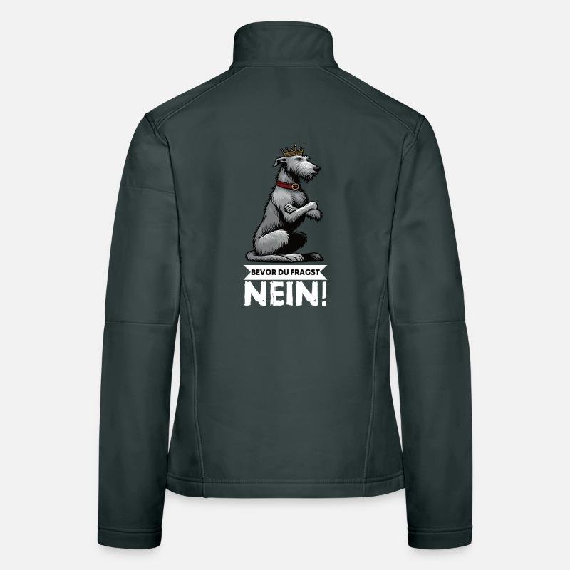 Before you ask No Irish Wolfhound Wolfhound Women's Softshell Jacket