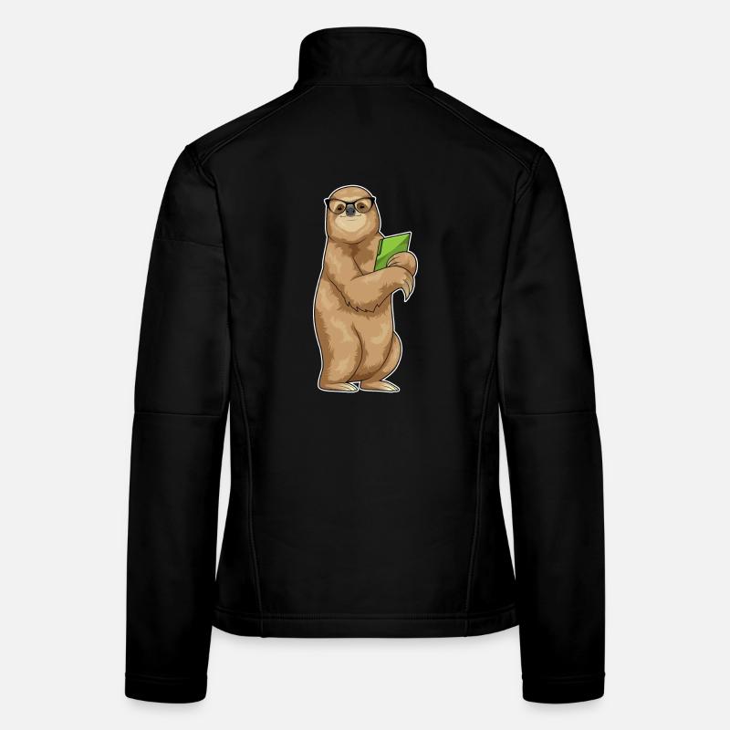 Sloth Secretary Folder Office Women's Softshell Jacket