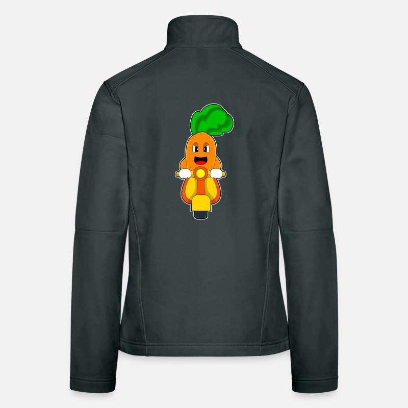 Carrot Scooter Women's Softshell Jacket