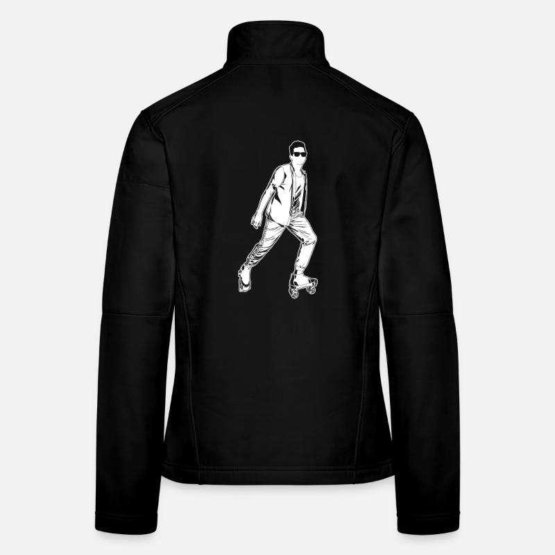 Patineurs à roulettes Veste en tissu softshell Femme