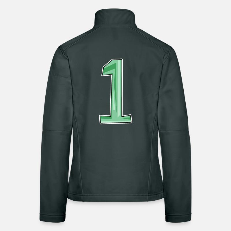 1 grün Frauen Softshelljacke