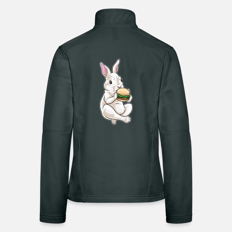 Bunny Cheeseburger Veste en tissu softshell Femme