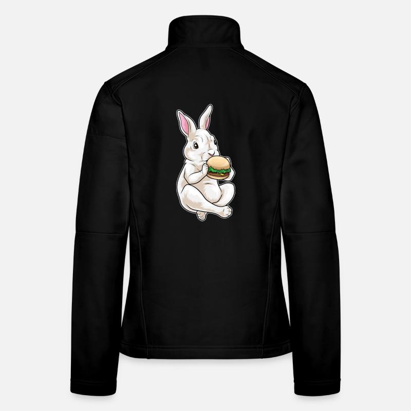 Bunny Cheeseburger Veste en tissu softshell Femme