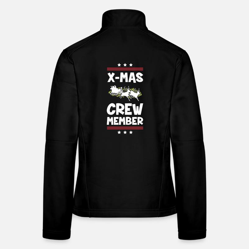 X-Mas Crew Mitglied Frauen Softshelljacke