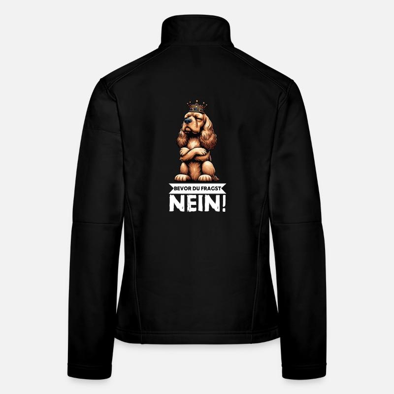Before you ask: Cocker Spaniel Cocker Dog Women's Softshell Jacket