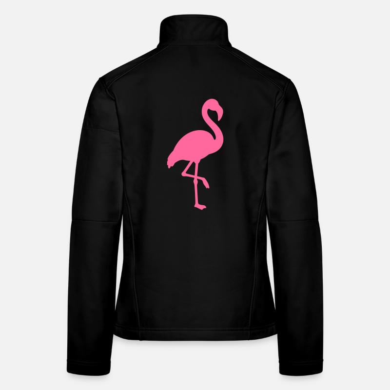 Flamingo Vector Women's Softshell Jacket
