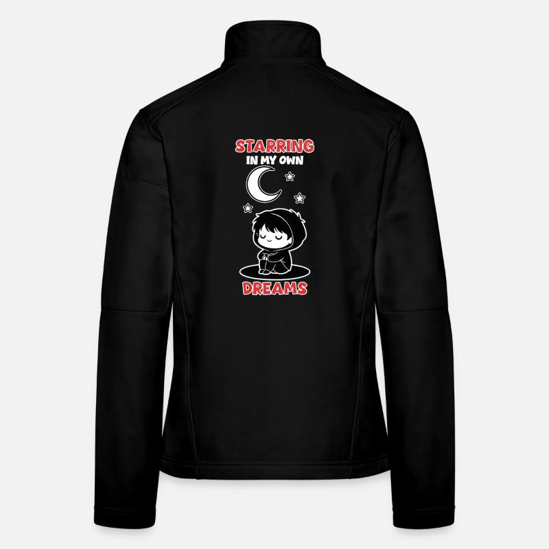 Chibi Nuit "Starring In My Own Dreams" Veste en tissu softshell Femme