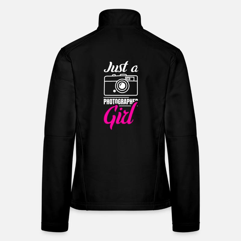 Camera Girl Veste en tissu softshell Femme