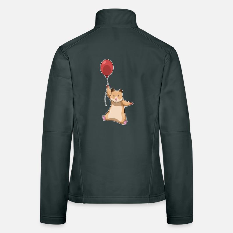 Ballon Hamster Veste en tissu softshell Femme